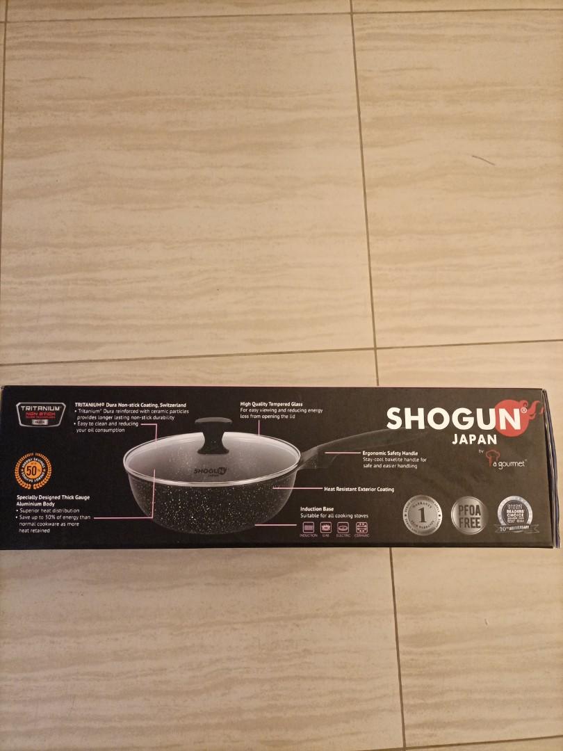 La gourmet Stone Marble wok pan 26cm, Furniture & Home Living