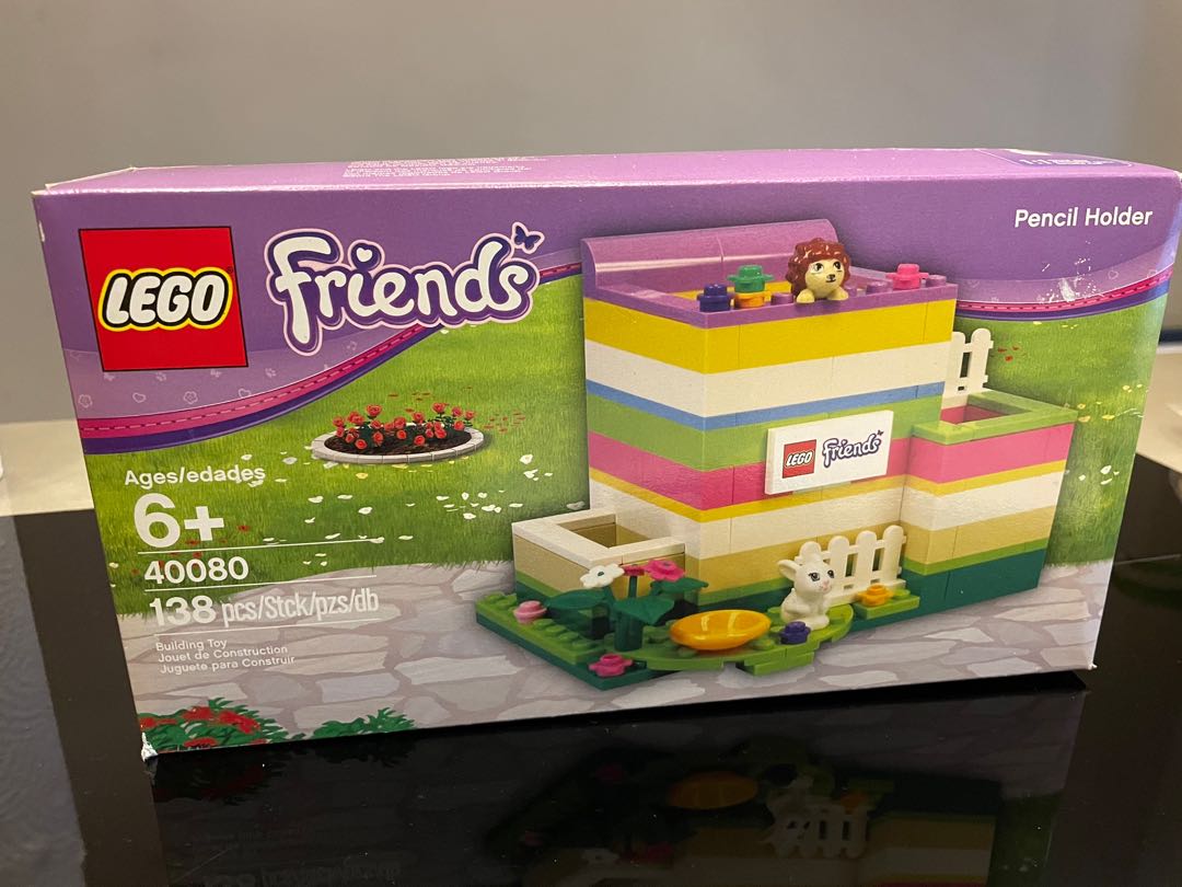 Lego 40080 Friends Pencil Holder, Hobbies & Toys, Toys & Games on Carousell