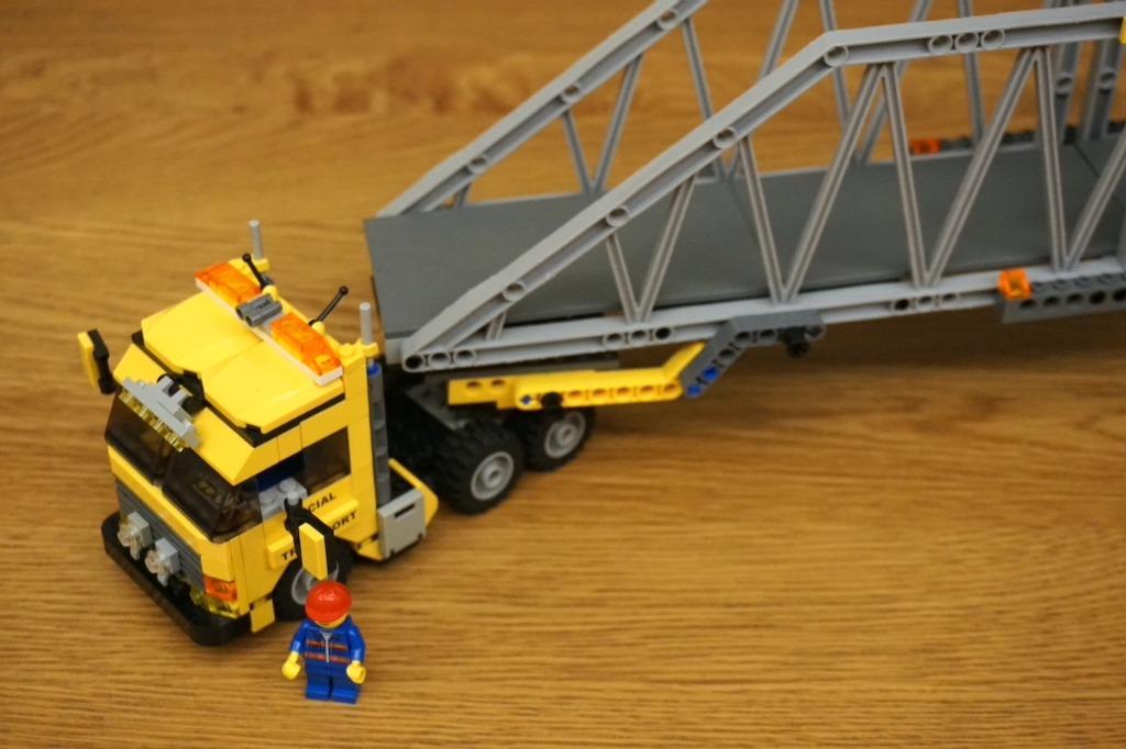 Lego city bridge truck discount