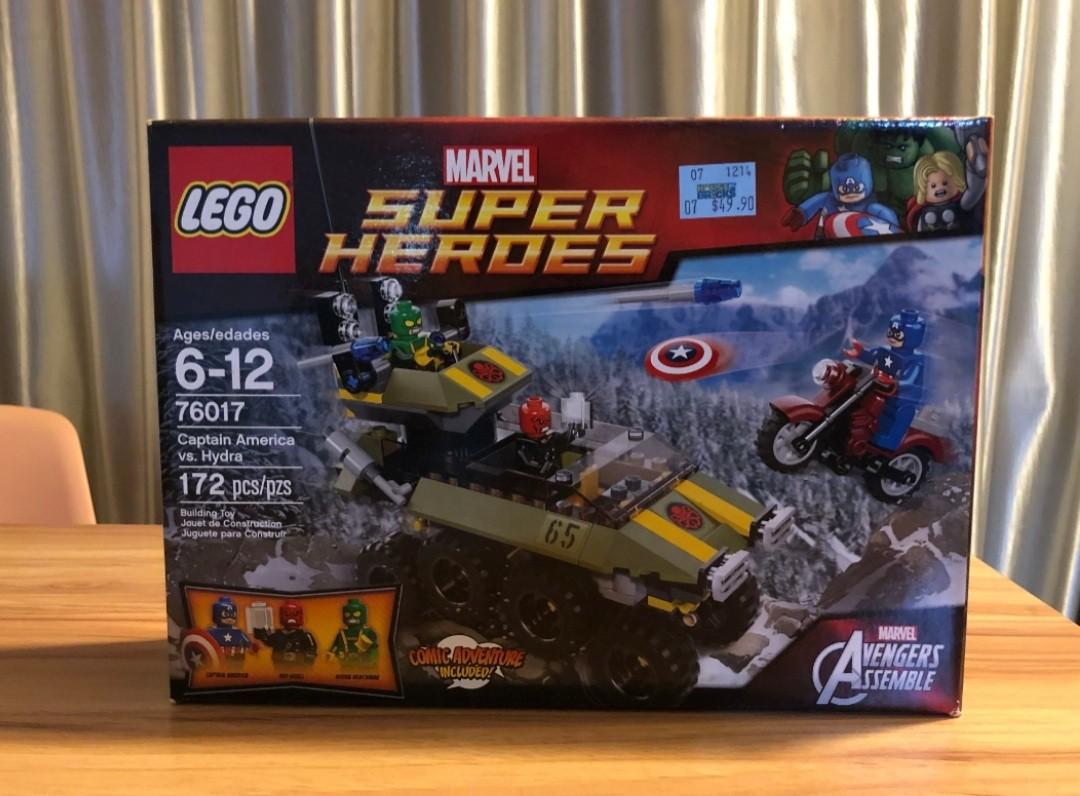Lego marvel super heroes captain America hydra 76017, Hobbies