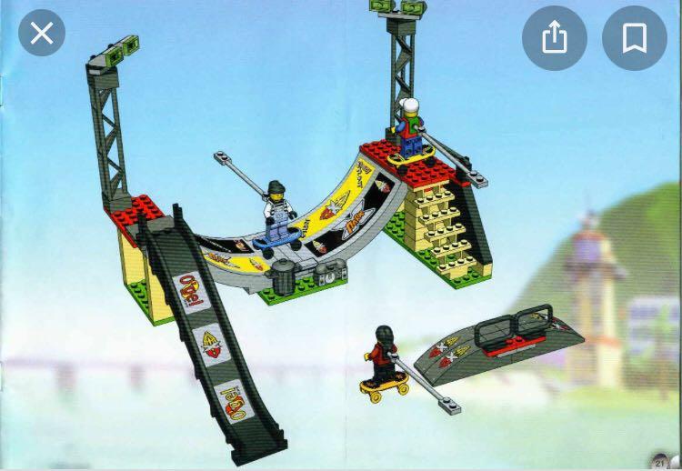 Skate park lego 2025 set