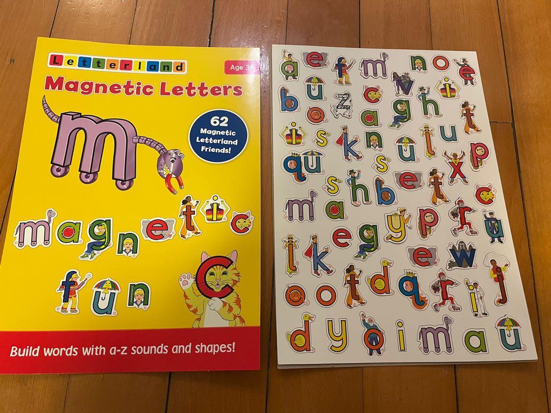 Letterland 磁石 興趣及遊戲 玩具 遊戲類 Carousell