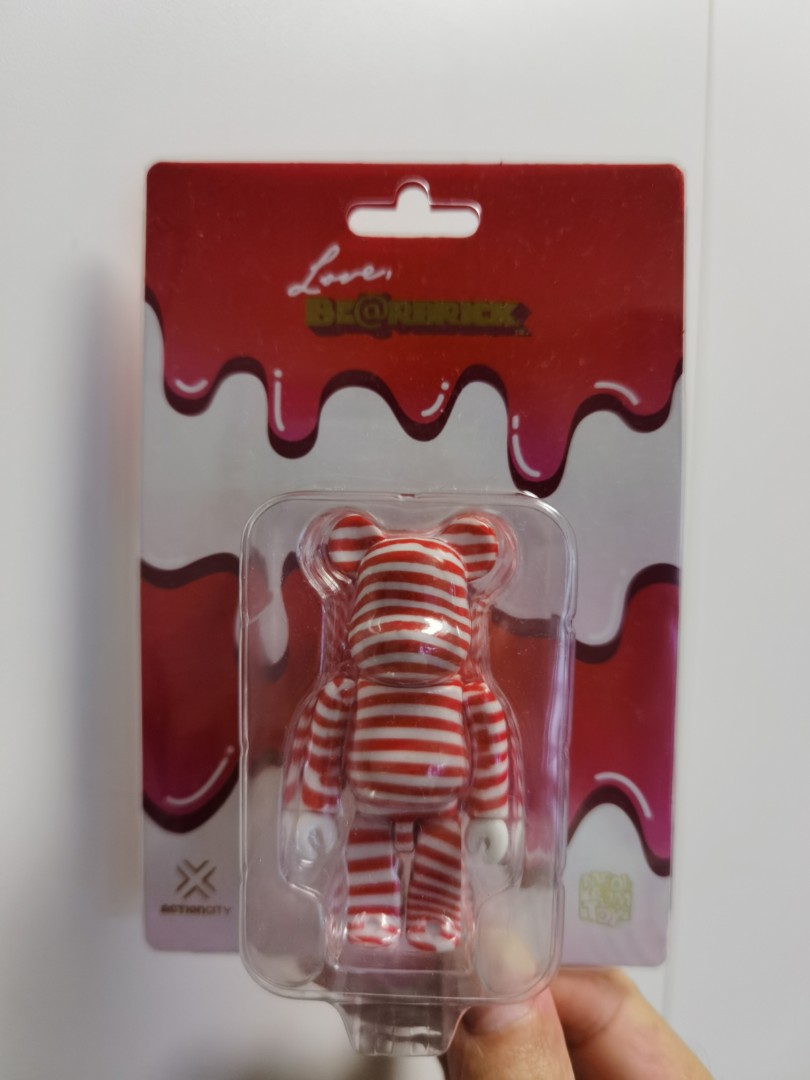 ベアブリック Be@rbrick Candy Cane 100％ - キャラクターグッズ