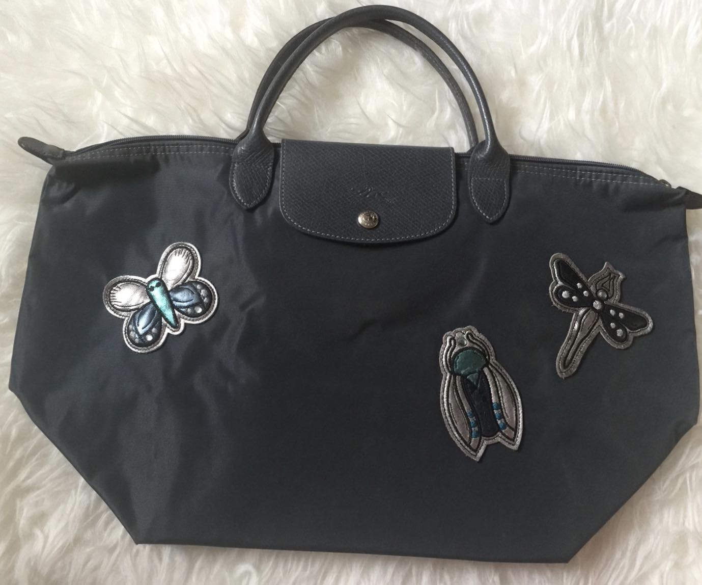 Longchamp butterfly cheap limited edition