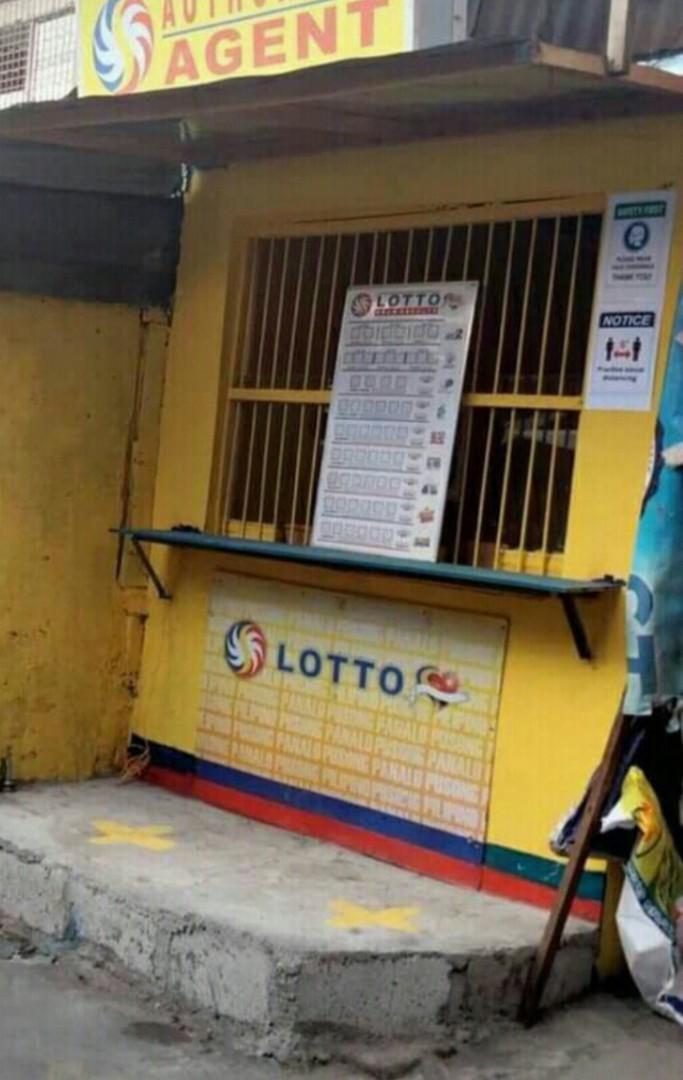 Franchise of outlet lotto