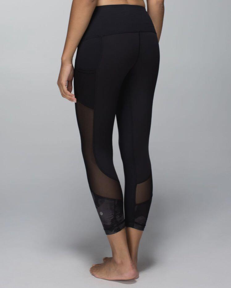FIXED PRICE Lululemon Seek The Heat Crop Women s Fashion Activewear on Carousell