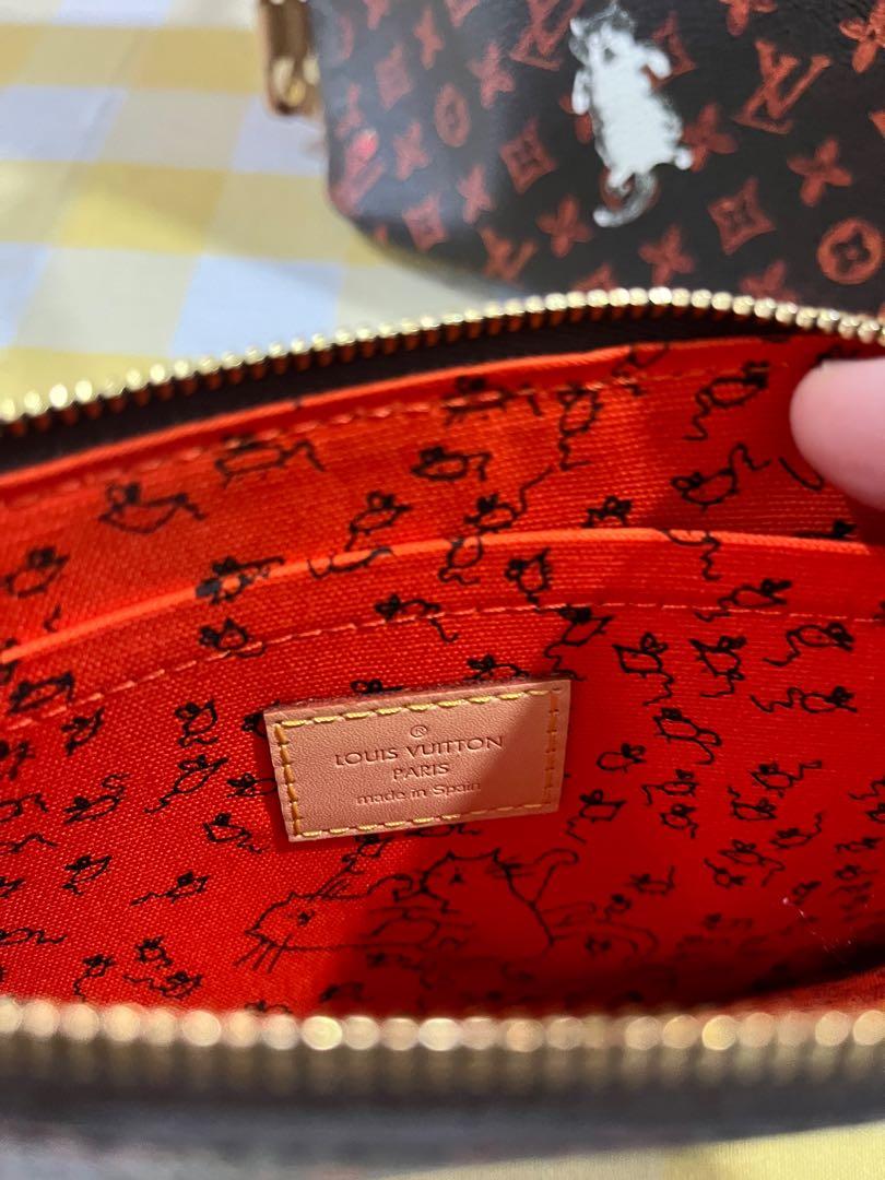 Louis Vuitton X Grace Coddington Black Cat Cardholder, Luxury, Bags &  Wallets on Carousell
