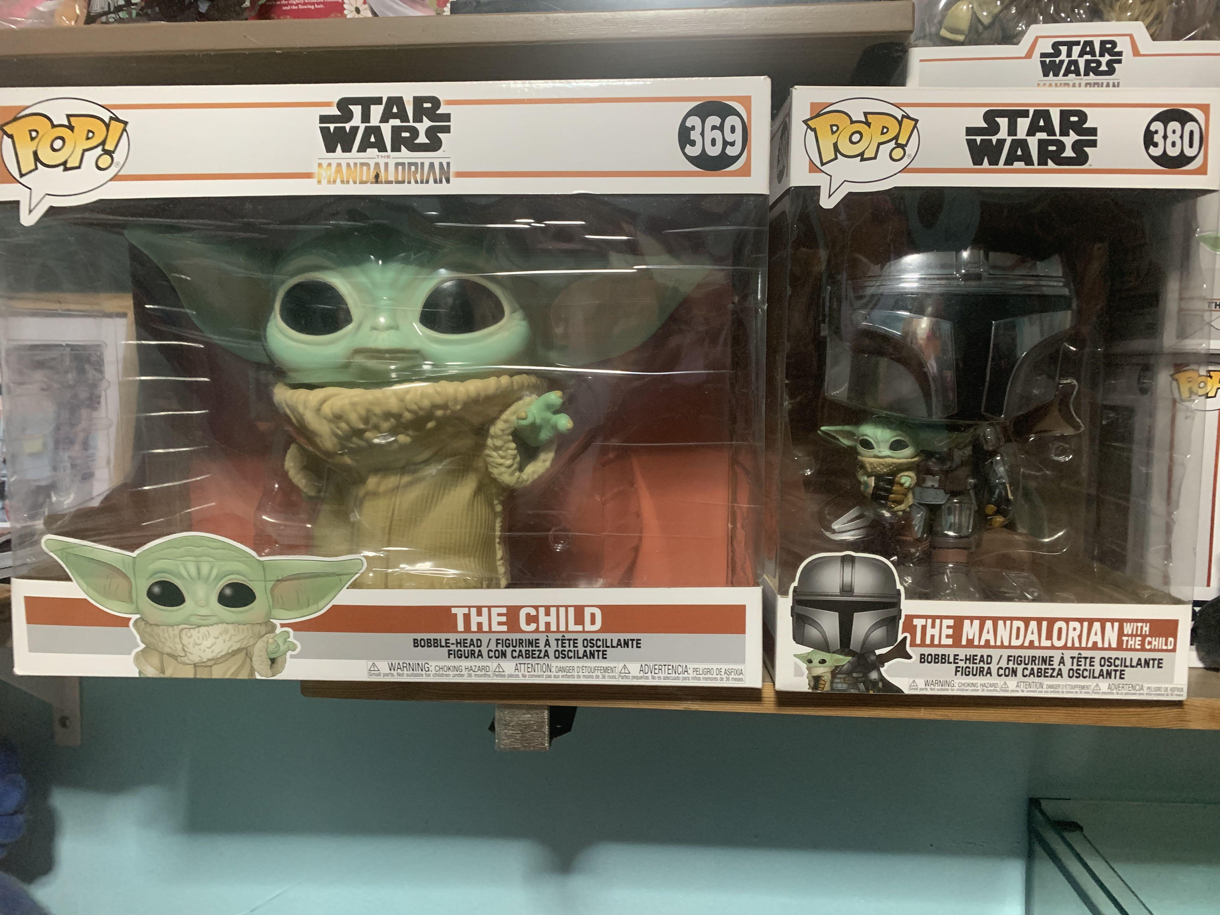 Figurine POP Star Wars Mandalorian Yoda The Enfant 2 - Figurine de  collection