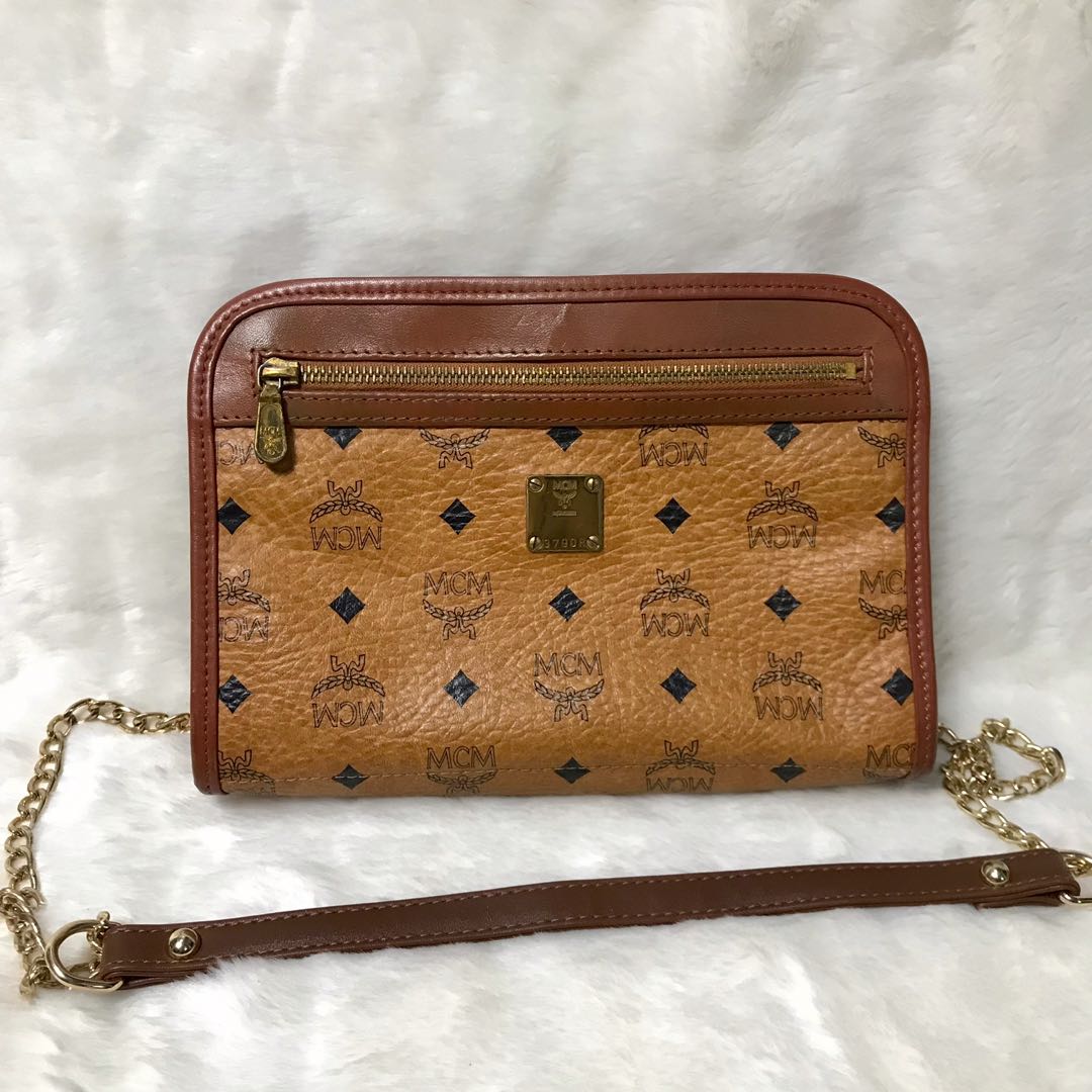 MCM sling bag, Luxury, Bags & Wallets on Carousell