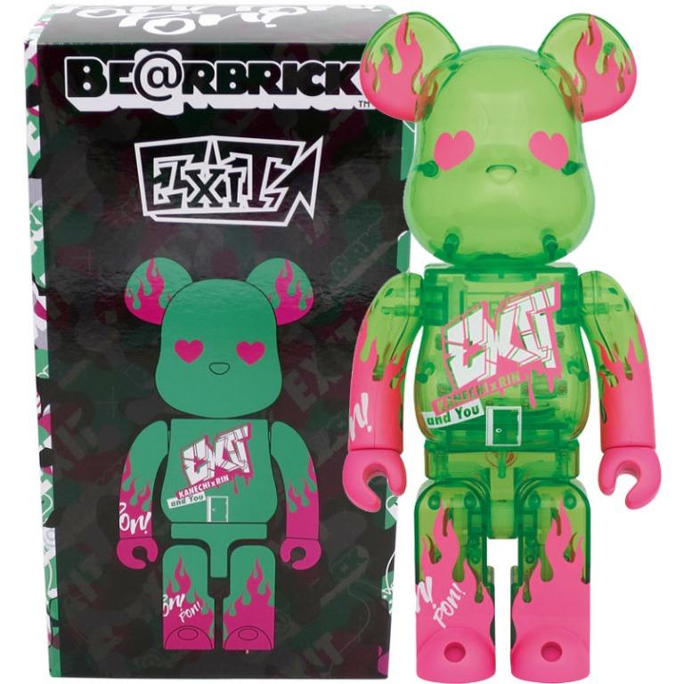 Medicom Toy Be@rbrick Bearbrick EXIT % Rintaro Daiki Kanechika