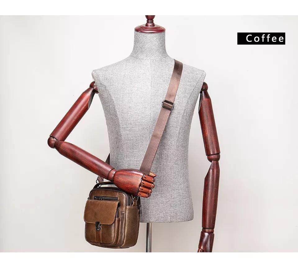 Men's cross shop shoulder leather bag
