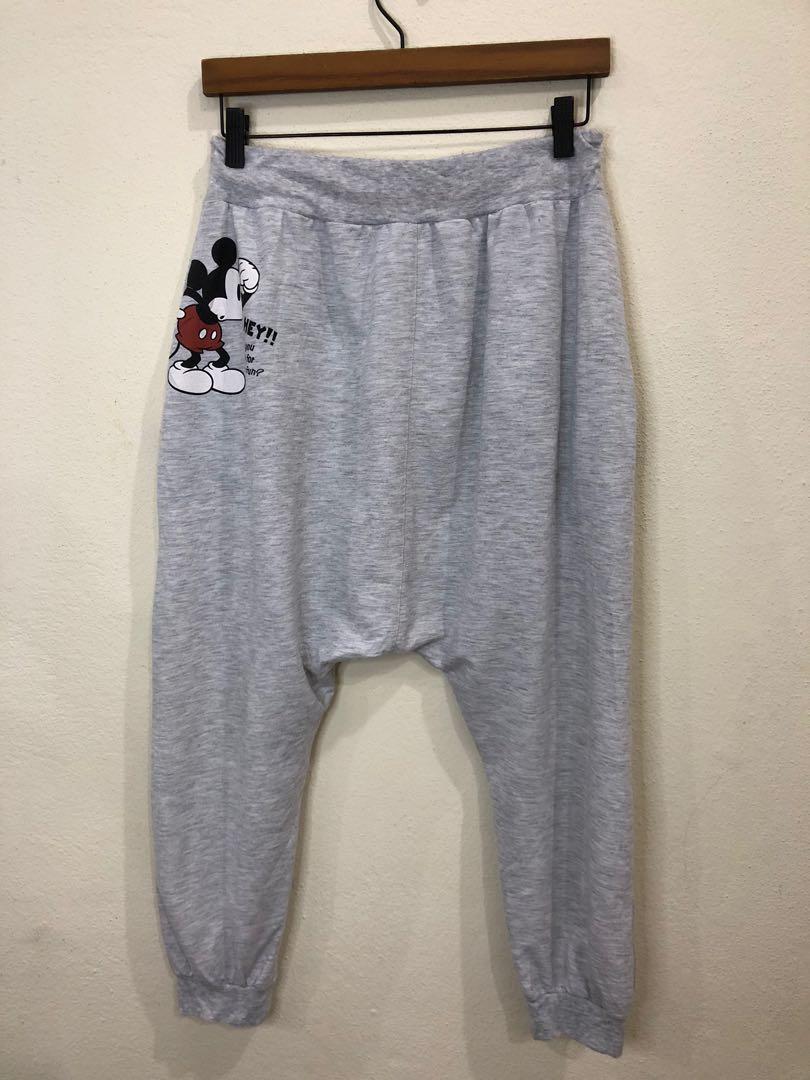 Mickey Mouse Jogger 3 Quater Pant, Men's Fashion, Bottoms, Joggers on ...