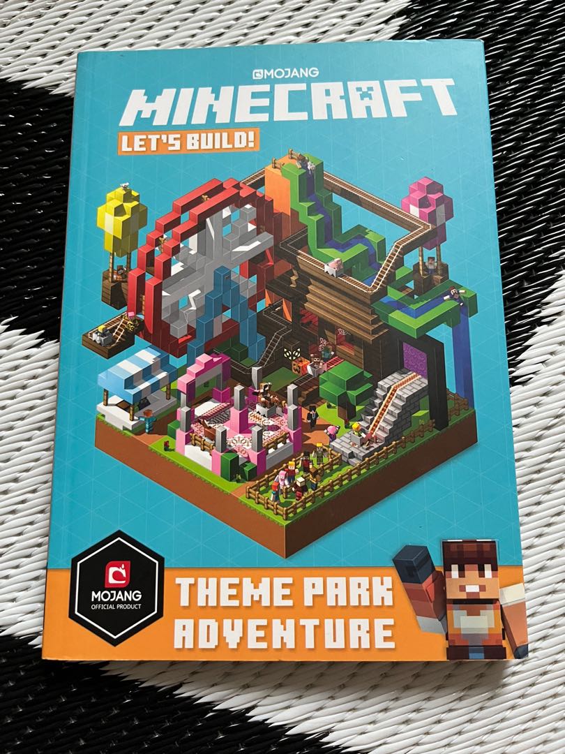 Minecraft Let's Build Theme Park Adventure, Hobbies  Toys, Books   Magazines, Children's Books on Carousell