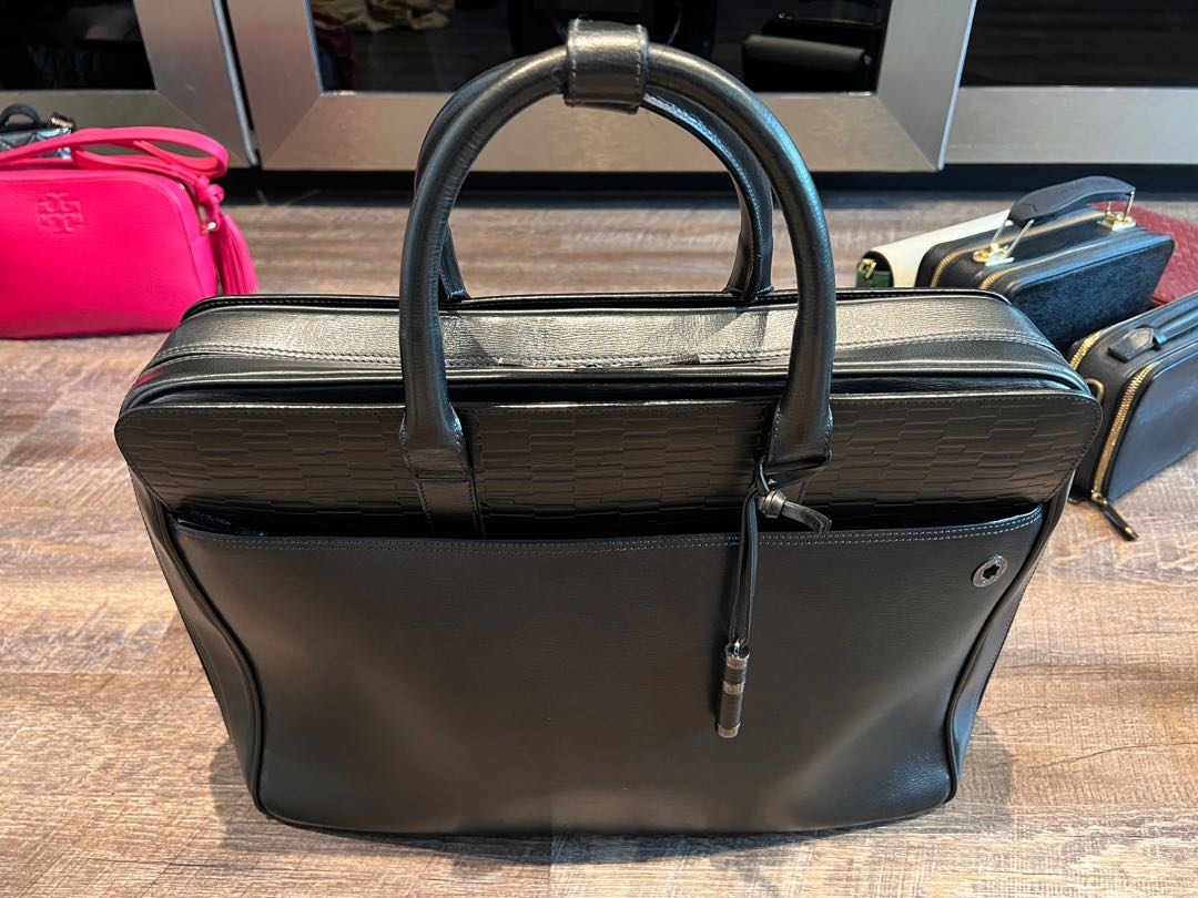 Mont Blanc Briefcase, Men's Fashion, Bags, Briefcases on Carousell