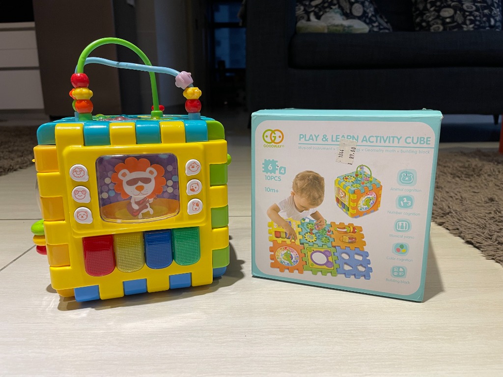 Mothercare toy box nursery rhymes puzzle box, Hobbies & Toys, Toys & Games on Carousell