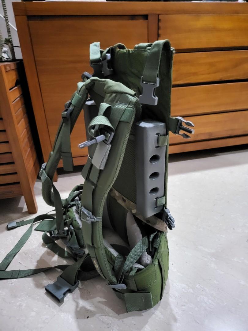 Mystery Ranch NICE Frame with BVS (Olive Drab Green), Men's Fashion, Bags, Backpacks on Carousell