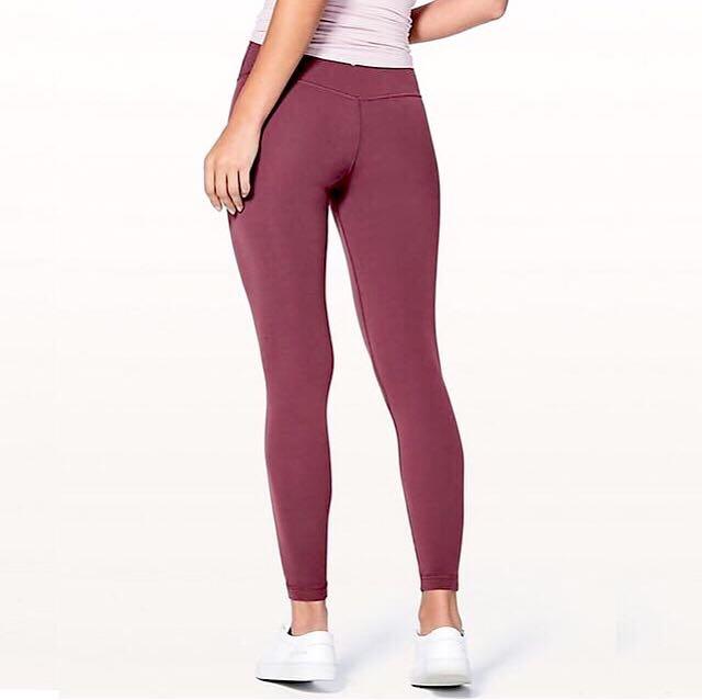 Navy blue leggings S (lululemon alike), Women's Fashion, Activewear on