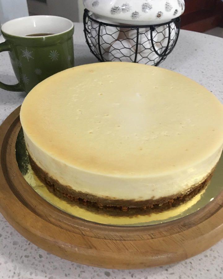 New York style cheesecake (Category: Homemade Bakes) located in San Juan City. Submitted by iambernie (Listing ID 1134940130, Image 1). Description: New York style cheesecake , baked cheesecake with pure cream cheese, no gelatin 6 inches 700 8 inches 1500 .