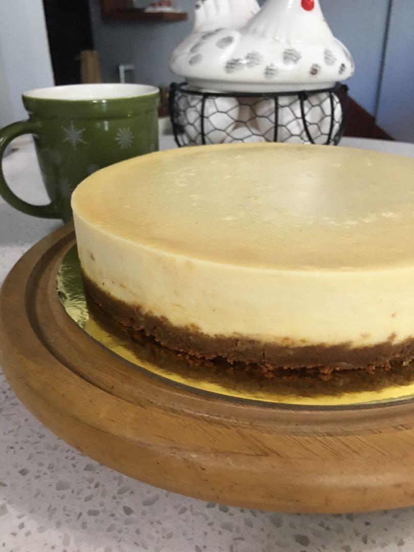 New York style cheesecake (Category: Homemade Bakes) located in San Juan City. Submitted by iambernie (Listing ID 1134940130, Image 2). Description: New York style cheesecake , baked cheesecake with pure cream cheese, no gelatin 6 inches 700 8 inches 1500 .