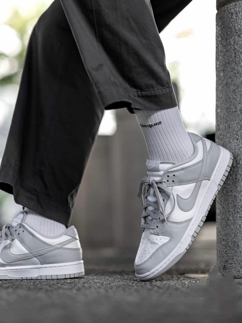 Nike Dunk Low Retro Grey Frog, Men's Fashion, Footwear, Sneakers on ...