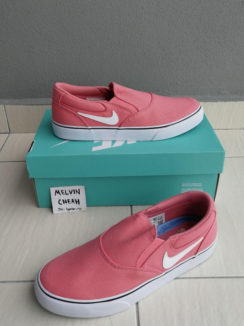 Nike janoski top slip on rosa