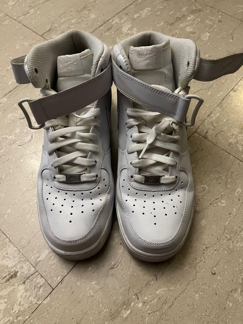 Air force 1 high cut white shop