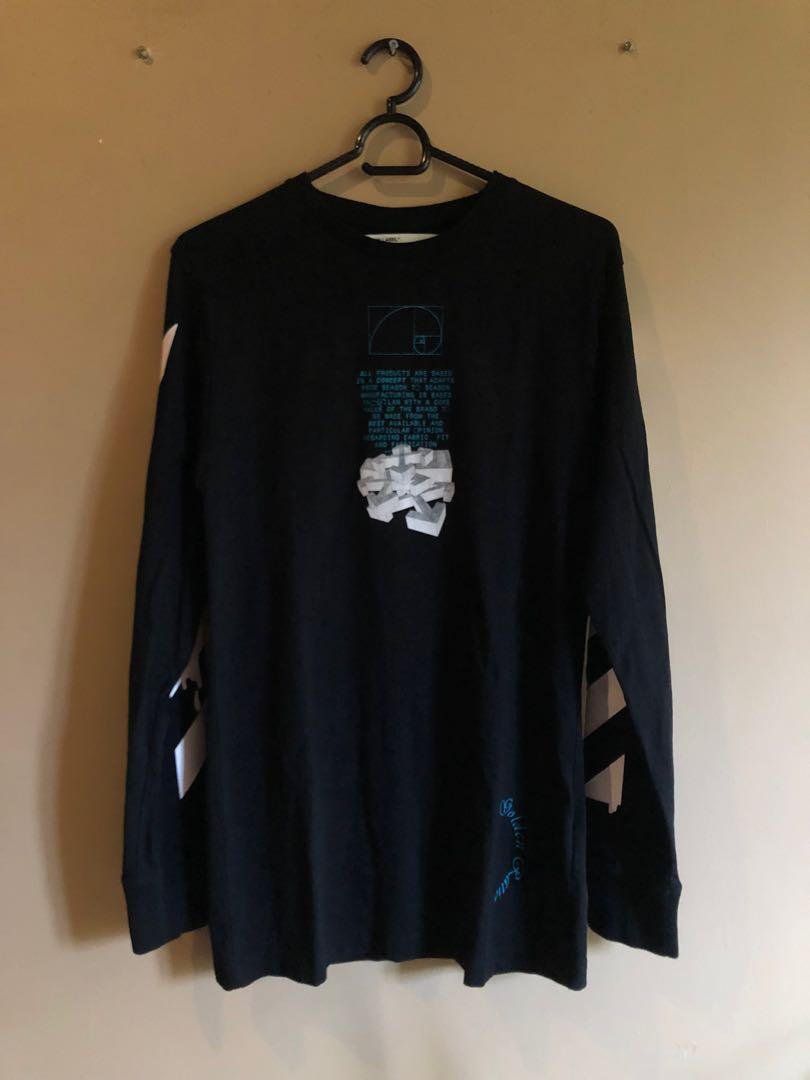 Off-White Dripping Arrows Long Sleeve T-Shirt (Category: Tshirts & Polo Shirts ) located in Paranaque City. Submitted by kanghaee (Listing ID 1134908950, Image 1). Description: - Authentic and used only a couple of times - No tags and bag anymore tho - Excellent Condition! - Pm me for more info 😊 .