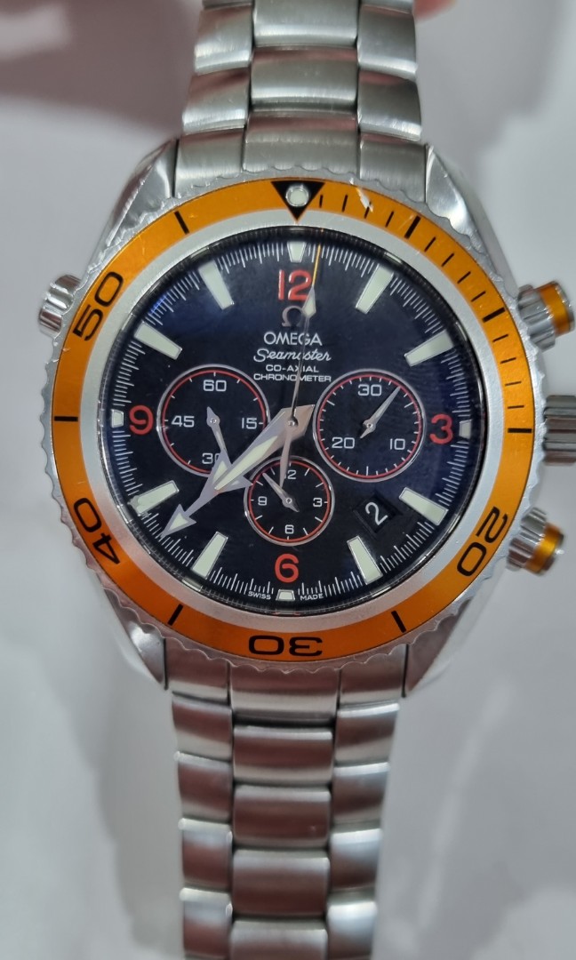 Omega seamaster 007 orange outlet