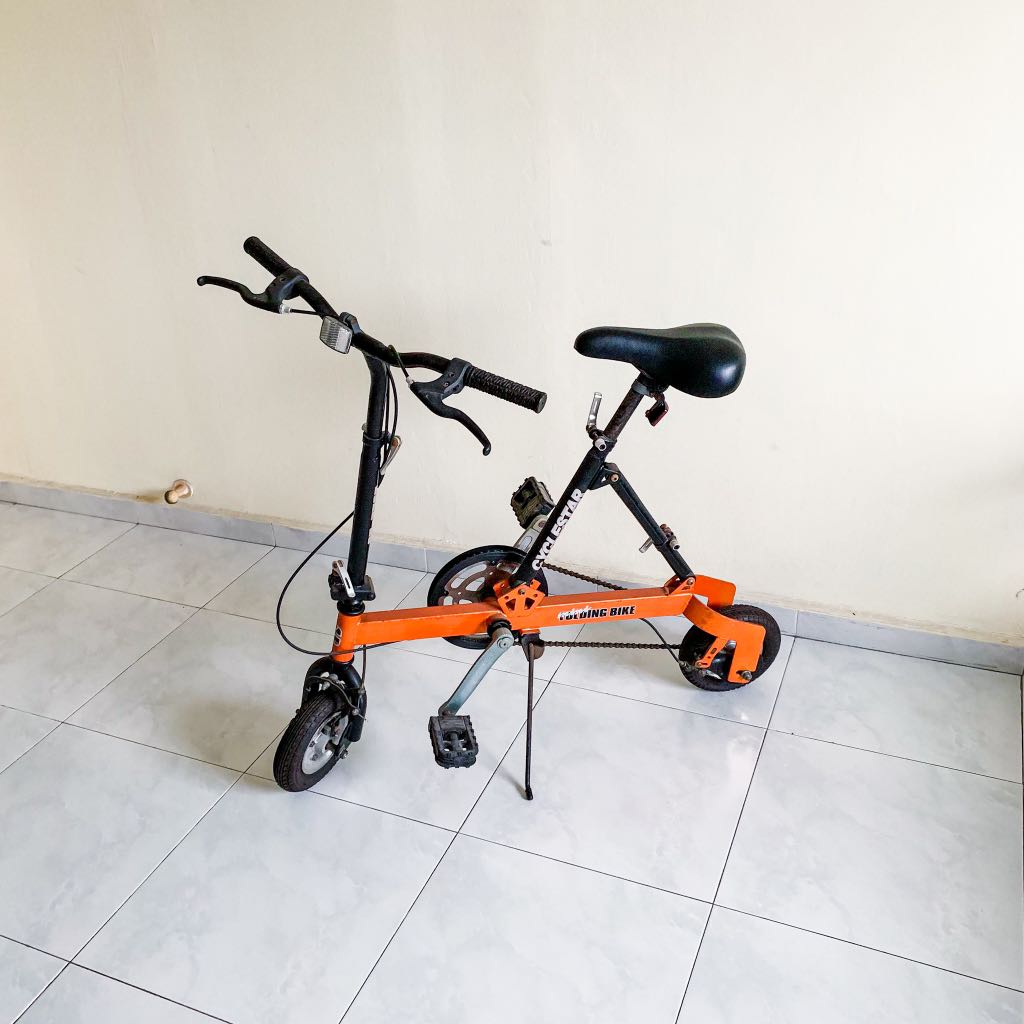 Mini shop foldable bicycle