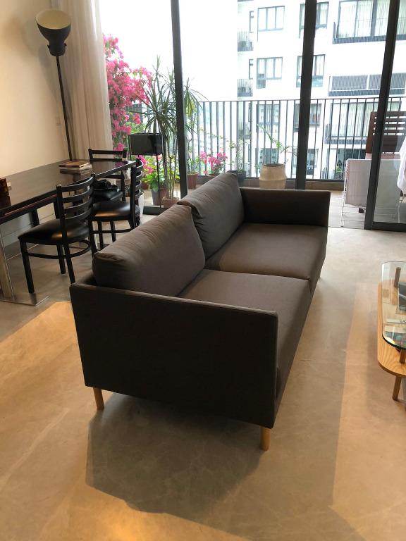 Original Habitat Hyde 3 Seater Sofa Charcoal, Furniture & Home Living