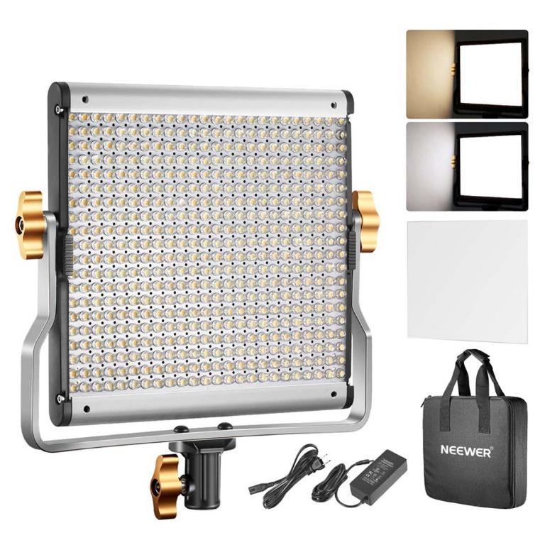 Rent a Neewer 4 Pieces Bi-color 660 LED Video Light and Stand Kit