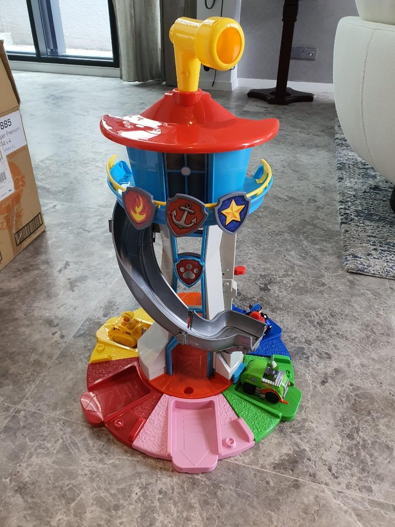 Cardboard paw patrol lookout hot sale