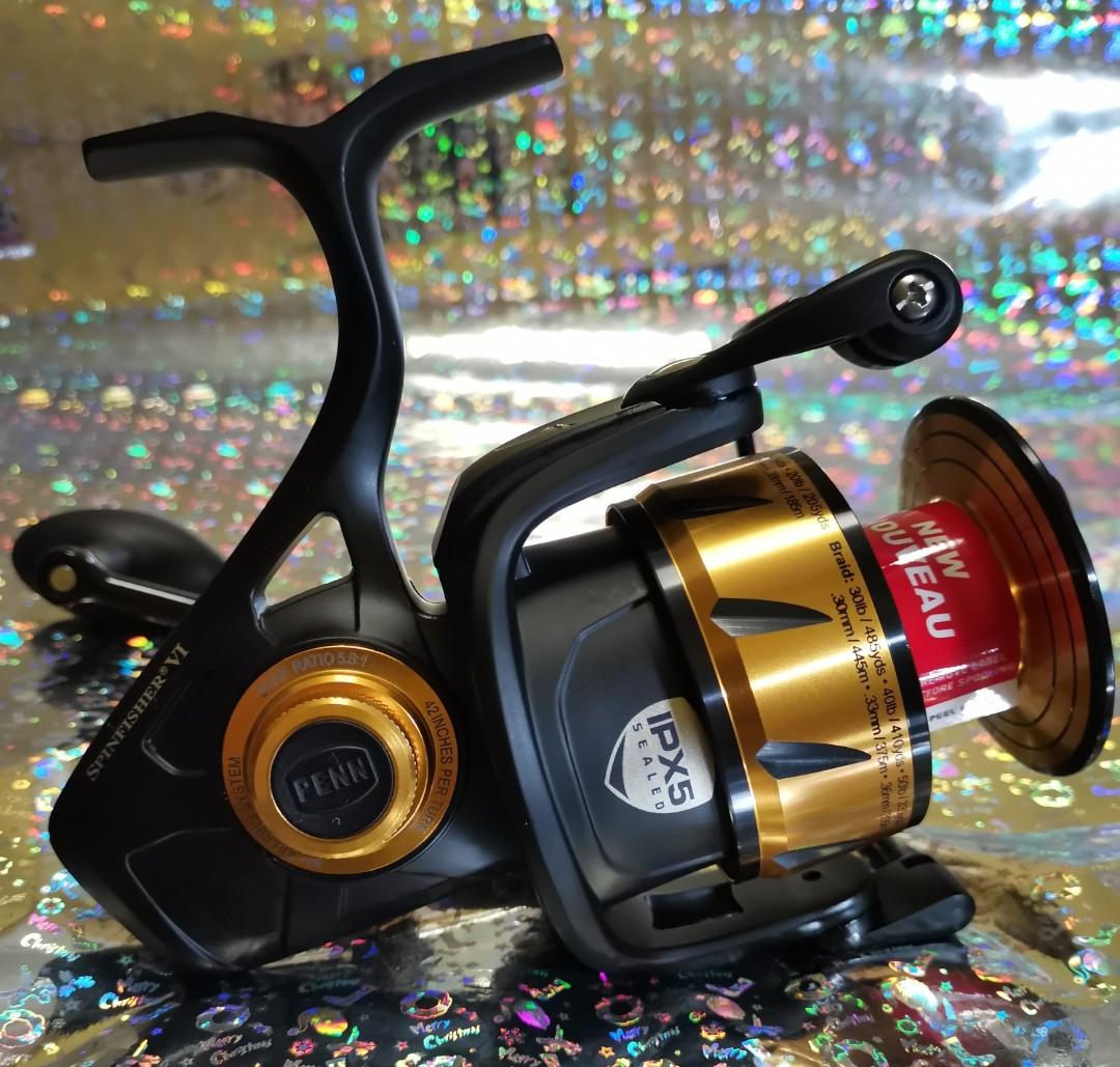 CNY $228 Deal) Penn Spinfisher VI 6500, Sports Equipment, Fishing on  Carousell