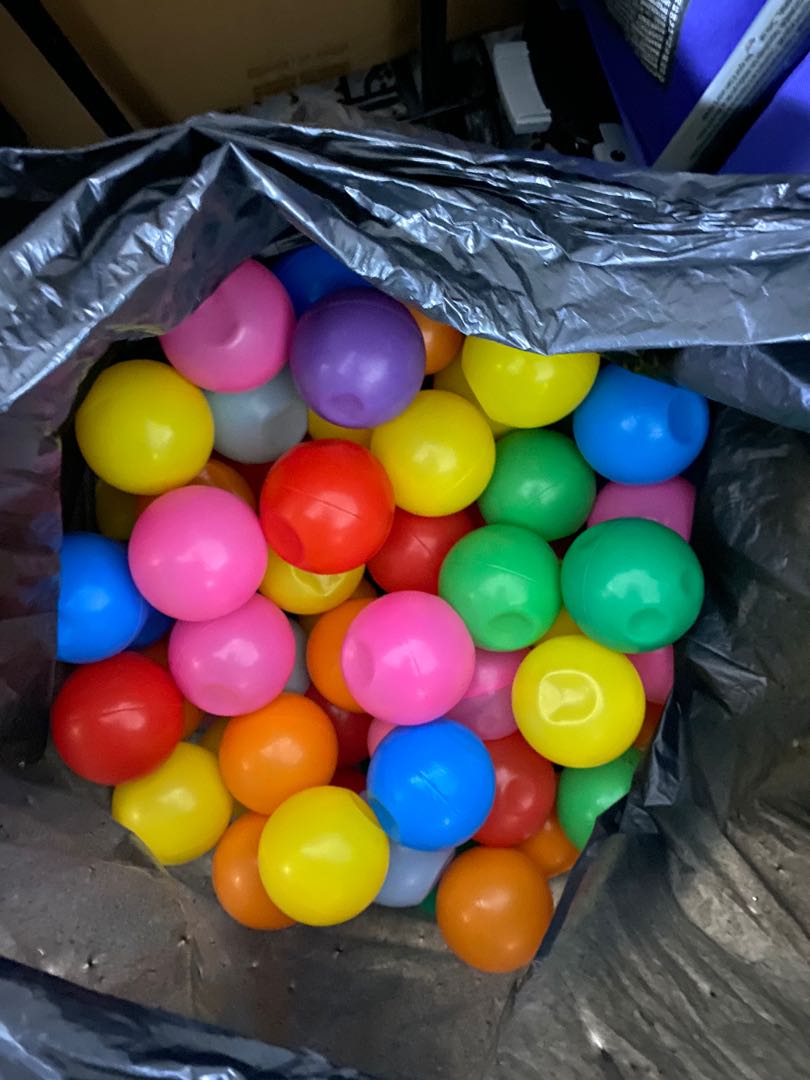 Plastic Balls for Ball Pit, Babies & Kids, Infant Playtime on Carousell