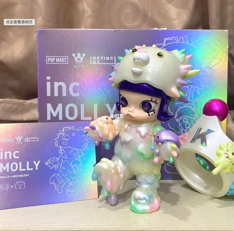 PO] Pop Mart Molly × Instinctoy Inc Big Figure, Hobbies & Toys