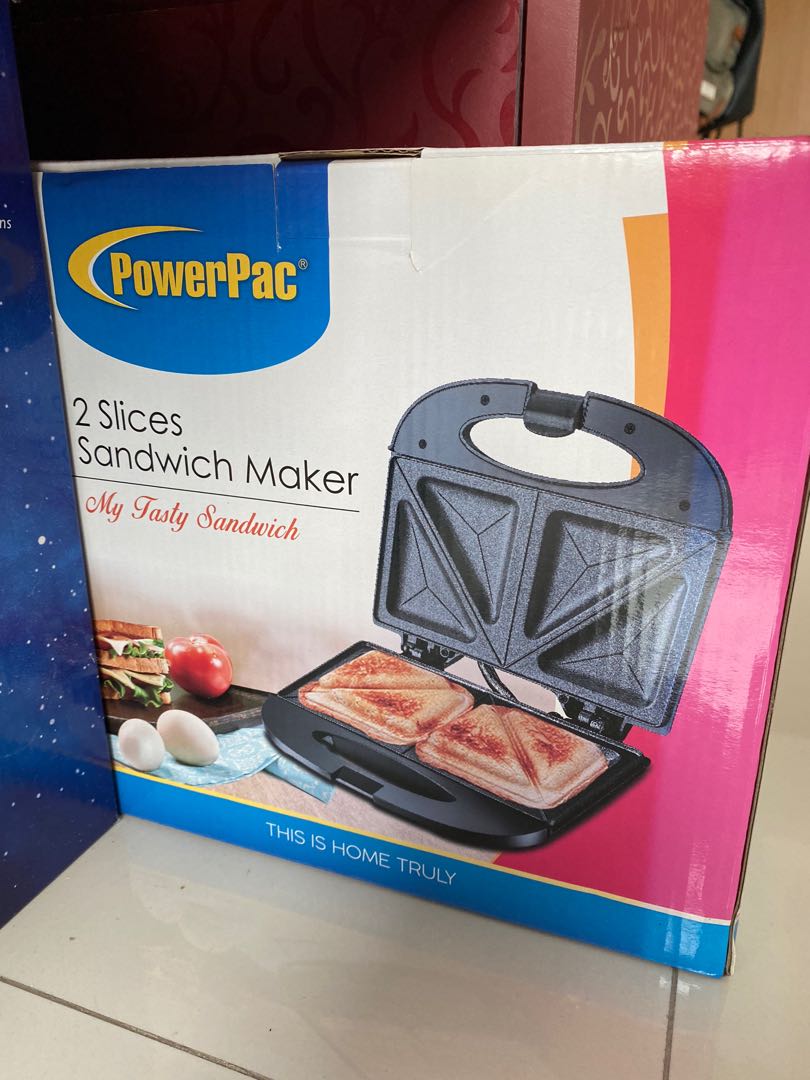 Powerpac sandwich maker PPT353, TV & Home Appliances, Kitchen Appliances, Breadmakers on Carousell