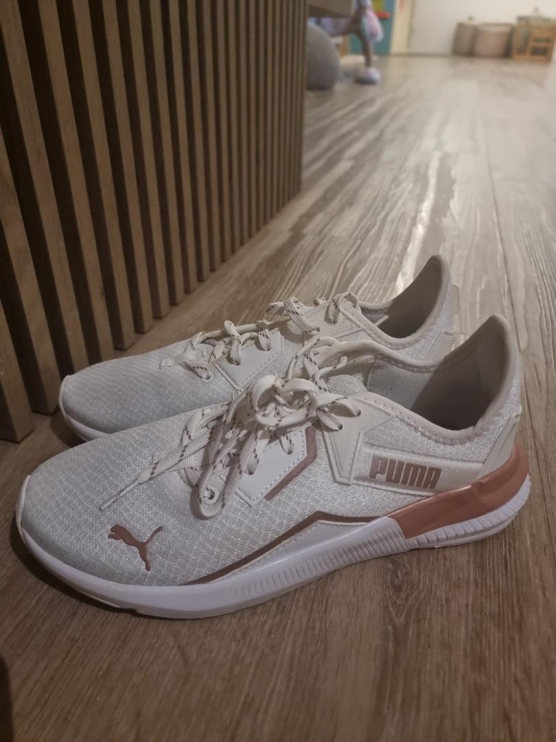Puma white and rose gold sales