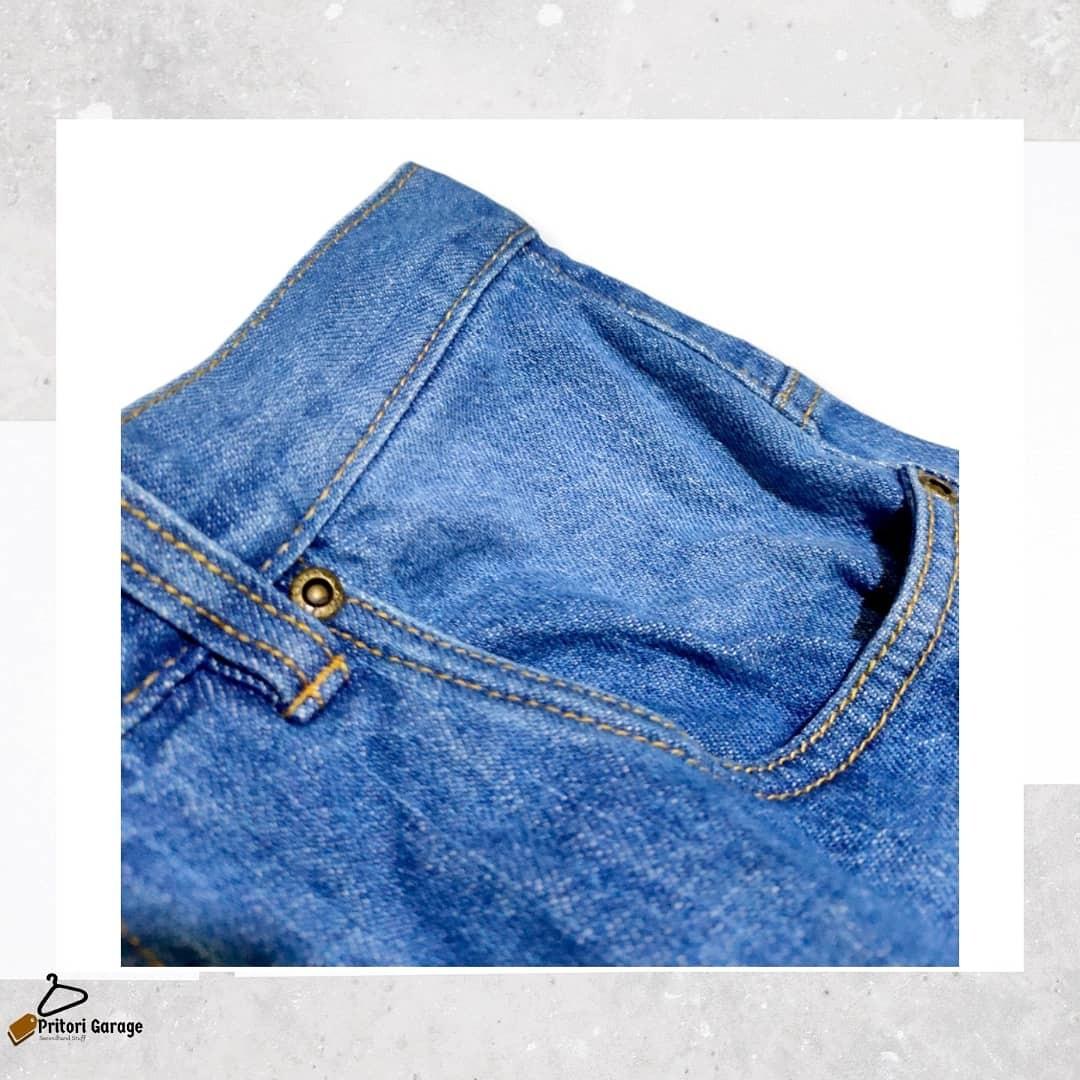 Raw Jeans Laru Denim Tapered Fit Blue 