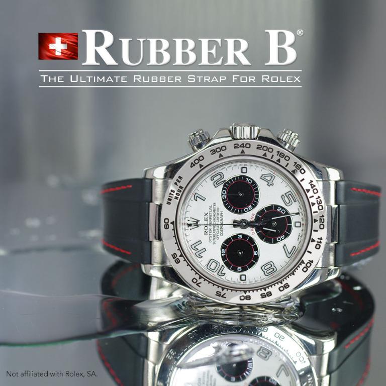 Rubber B for Rolex Daytona, Luxury, Watches on Carousell