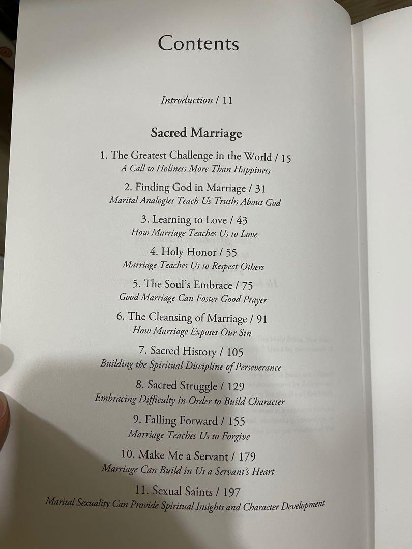 Sacred Marriage (by Gary Thomas), Hobbies & Toys, Books &