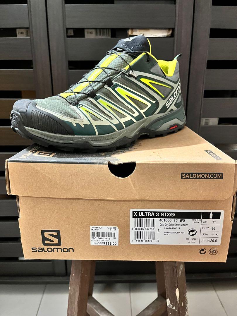Salomon X Ultra 3 GTX, Men's Fashion, Footwear, Sneakers on Carousell