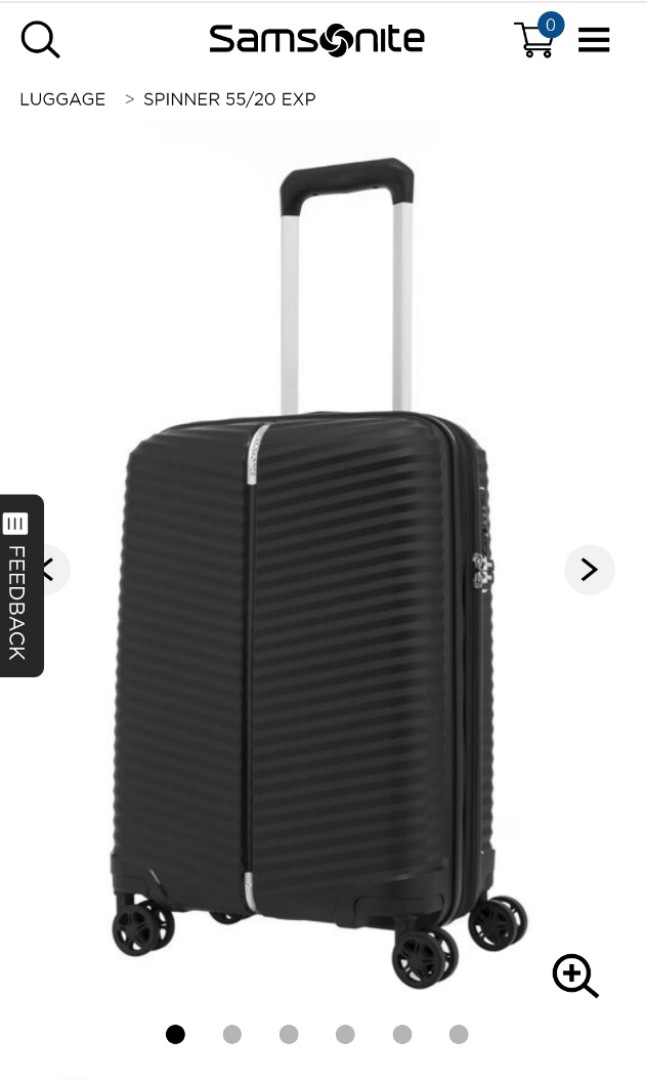 20 luggage dimension top
