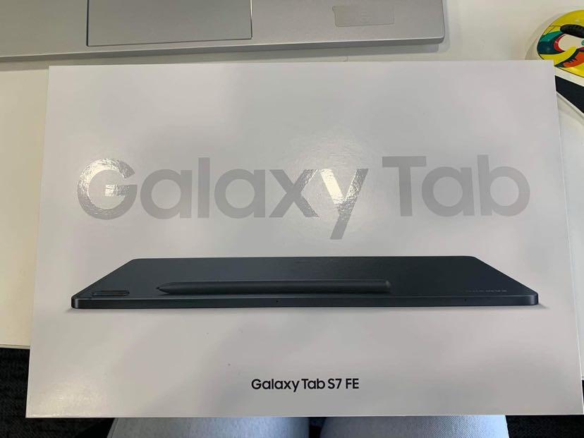 SAMSUNG GALAXY TAB S7 FE (Category: Android) located in Bacoor. Submitted by dormcat (Listing ID 1135046201, Image 2). Description: Sealed and brand new. Mall price 29,990. Selling for Php25k! - I can only send pictures of the outer box since this is still sealed - expandable storage - with S pen - Will send through lalamove/ grab/ Gogo Xpress.