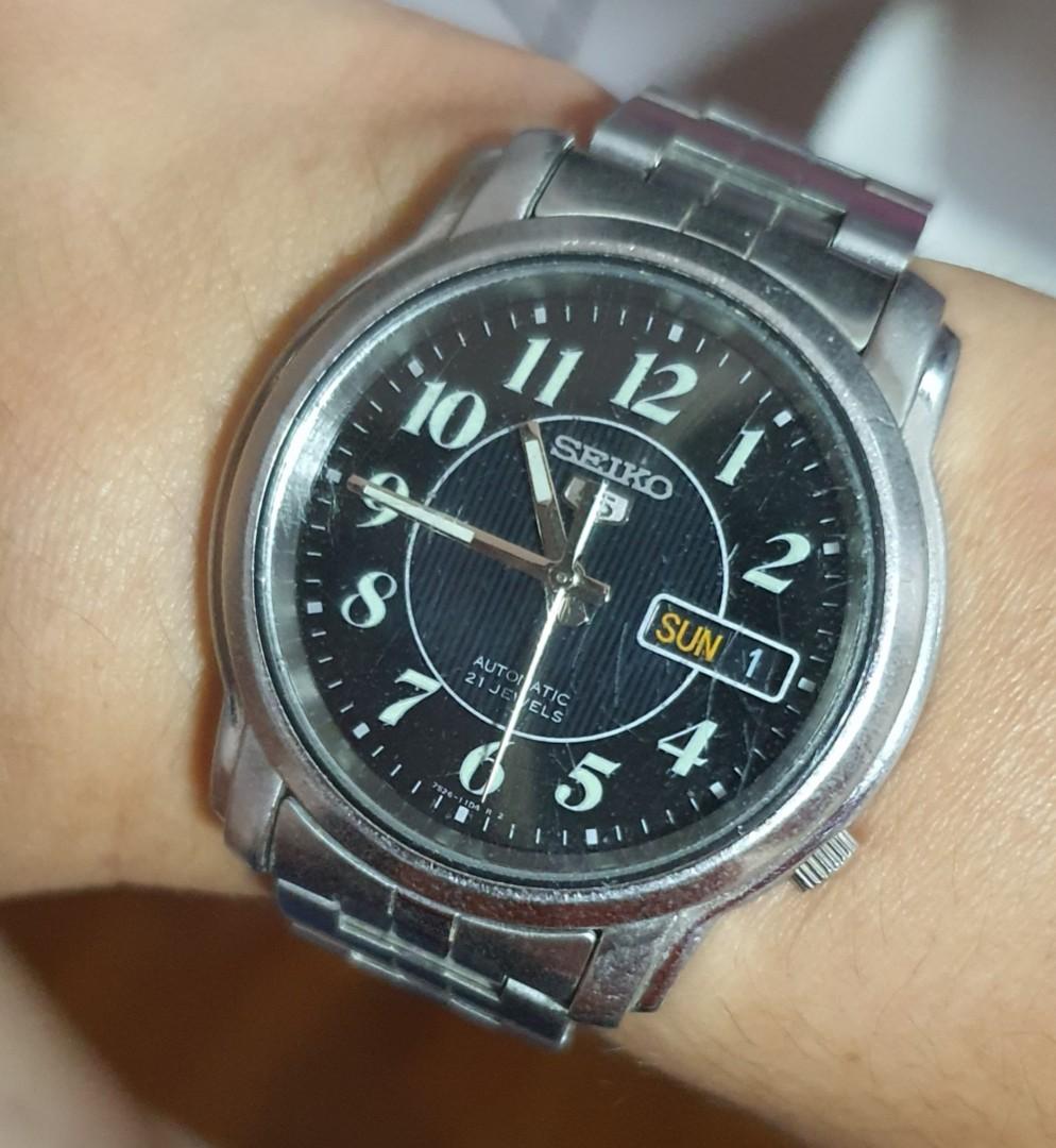 SEIKO 5 self winding watch Luxury Watches on Carousell