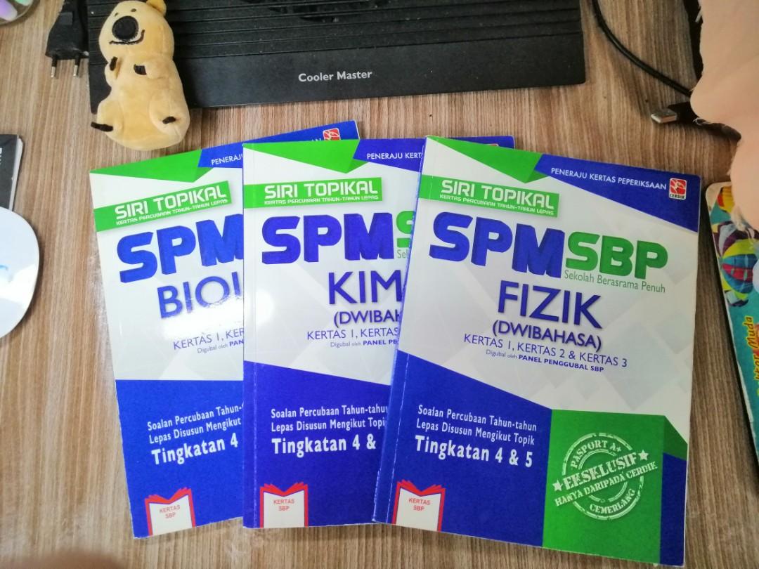 Bye2021 Spm Sbp Kertas Soalan Percubaan Hobbies Toys Books Magazines Storybooks On Carousell