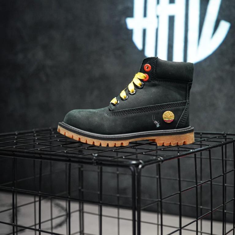 Spongebob timberland black 2025