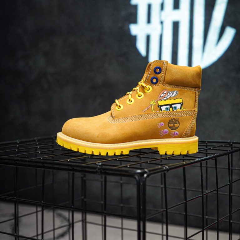 SpongeBob x Timberland Boots Kid s Classic Brown Babies Kids