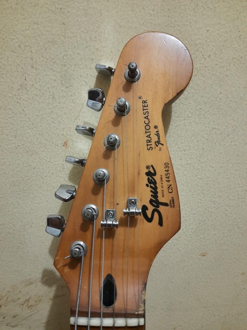 1994 korean shop squier stratocaster
