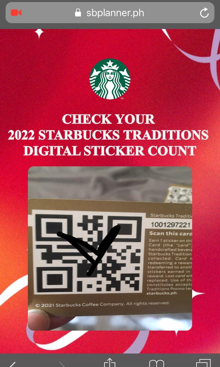 How to Scan Starbucks Qr Code Sticker  