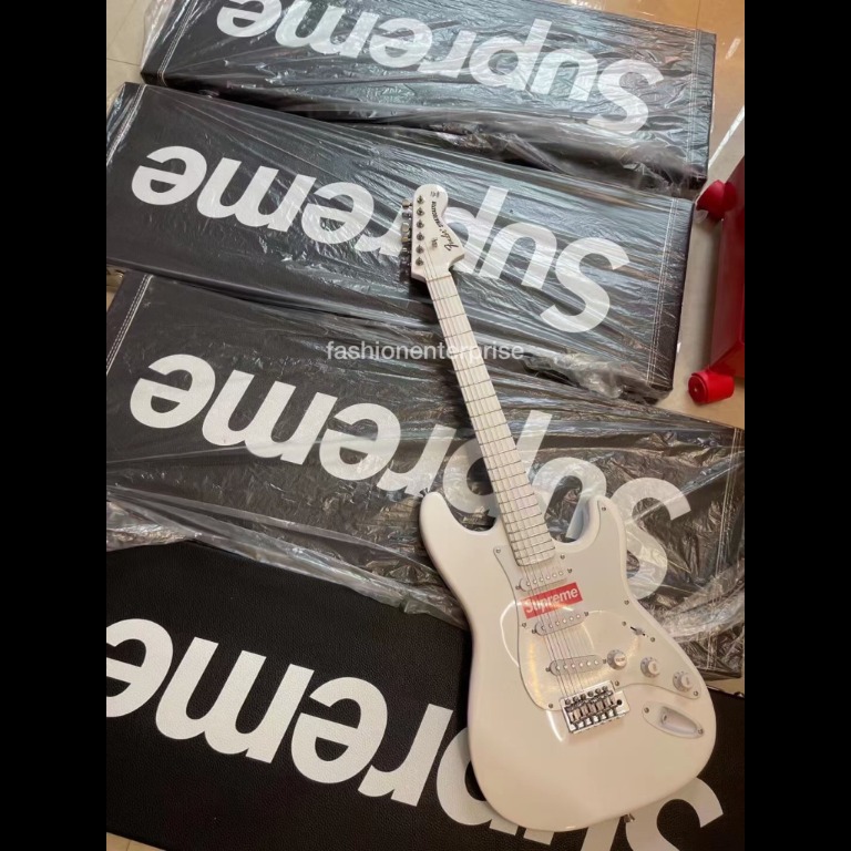 Supreme x Fender FW17 Stratocaster Guitar Men s Fashion